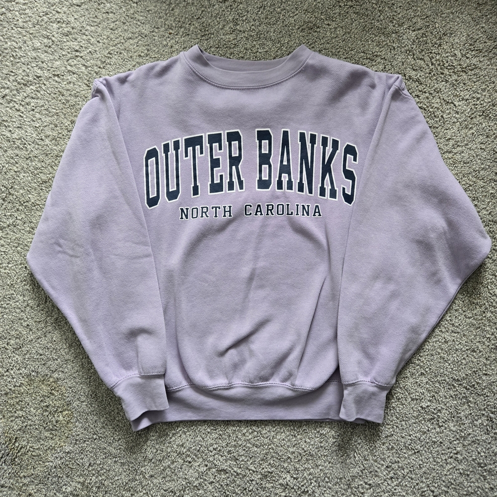 Outer Banks North Carolina Lavender Sweatshirt